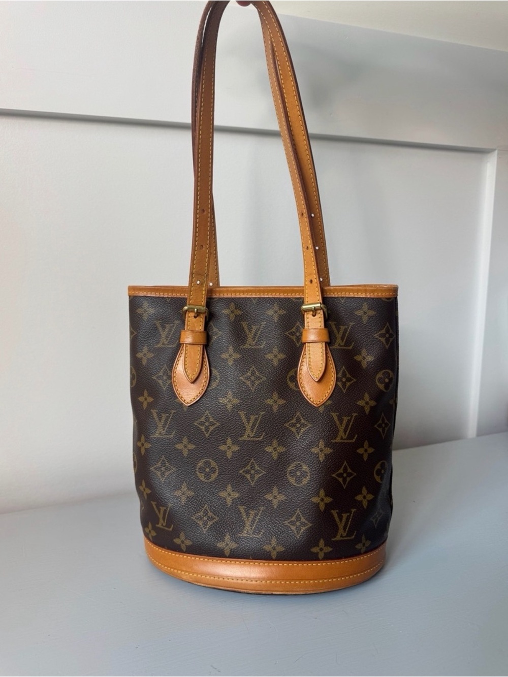 Authentic Louis Vuitton bucket bag
